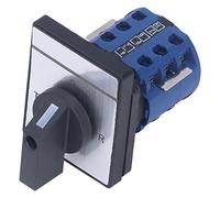 Jeanoko BERM Inverseur à Came Compact Durable Sélecteur de Transfert de Courant triphasé pour Applications électriques Matériau PC Résistant au Feu 1 unité