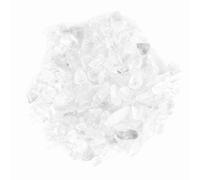 Jeanoko Broyé Cristal Quartz Puces Irrégulières Pierres pour Fish Tank Flowerpot Décorer Ornements Démagnétisation Brillant Poli Pierre Morceaux Petite Offrande Bol Autel Bouddha