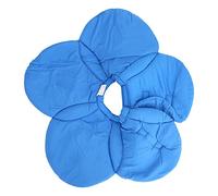 Jeanoko Collier Elizabeth pour Animaux de Compagnie, Réglable, Doux, Respirant, Pliable, pour la Récupération des Chiens et des Chats, Imperméable, Conception Légère, 1 Pièce (L)