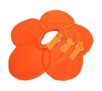 Jeanoko Collier Elizabeth pour Animaux de Compagnie, Réglable, Doux, Respirant, Pliable, pour la Récupération des Chiens et des Chats, Imperméable, Conception Légère, 1 Pièce (M)