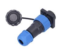 Jeanoko Connecteur D'alimentation étanche, Adaptateur Industriel, Prise Durable pour les Communications et L'électronique, 250V 5A (8 broches)