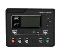 Jeanoko Contrôleur de Générateur HQM6110U, écran LCD Intelligent pour Groupes électrogènes à, Télécommande, Plastique, DC8-35V