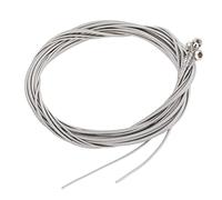 Jeanoko Cordes de Guitare en Acier, Remplacement Durable pour 4 Cordes, Instruments de Basse, Faciles à Jouer, 4 Pièces