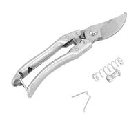 Jeanoko Coupe-sabots de Chèvre, Cochon Trotteur Cisailles Pinces Ongles D'orteils D'animaux Outil de Réparation Ciseaux Polyvalents Kit de Tondeuses pour Chevaux Bovins Moutons et ânes(Argent)