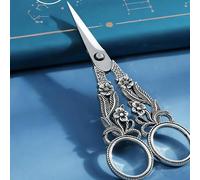 Jeanoko Craft Ciseaux en Acier Inoxydable Vintage Haute netteté pour les Ciseaux de Broderie à L'aiguille Coudre des D'artisanat pour la Couture de L'artisanat avec une