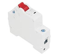 Jeanoko Disjoncteur à Déclenchement Rapide DC 250V 6A MCB pour Système Solaire Photovoltaïque, Matériau Pa66