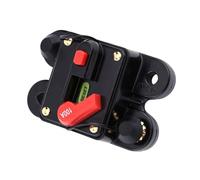 Jeanoko Disjoncteur DC12V, Fusible Réarmable Durable pour Audio Stéréo pour Voitures, Bateaux et Vélos, fabriqué en Alliage, Facile à Utiliser pour la Protection des Appareils Ménagers (100A)