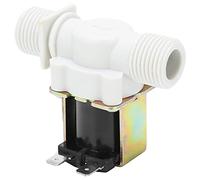 Jeanoko Électrovanne G1/2 Filetée en Laiton, Entrée Normale Fermée pour Distributeur D'eau et Systèmes D'irrigation de Jardin DC24V 1 unité