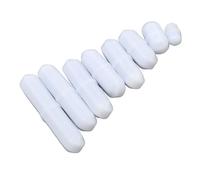 Jeanoko Ensemble de Barres D'agitation Magnétiques Mélangeant en Douceur pour le Laboratoire PTFE 8 Pièces Ensemble 10-40mm Agitateur Magnétique Mélangeur Tige D'agitation