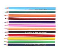 Jeanoko Ensemble de Crayons de Couleur Solubles dans L'eau, 12 Couleurs, pour Fournitures de Dessin Artistique et D'ombrage, 12 Stylos D'art