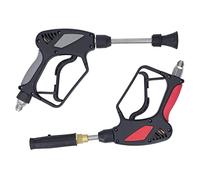 Jeanoko Ensemble de Pistolets pour Nettoyeur Haute Pression, 5000PSI, 10,57 GPM, Pistolet de Pulvérisation Haute Pression, Pistolets à Eau Puissance (Connecteur de Pointe à Filetage mâle M8x1,5 mm)