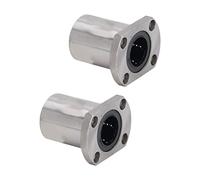 Jeanoko Ensemble de Roulements à Mouvement Linéaire à Haute efficacité de Travail pour Machine D'équipement, Accessoire D'ellipse à Bille à Bride pour équipement Numérique