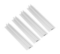 Jeanoko Ensemble de Supports de Montage de Panneaux Solaires, Support de Montage PV en Alliage D'aluminium Durable pour Bateau de Camping-Car avec Rails de Guidage de 16 Pouces