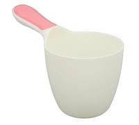 Jeanoko Gobelet de Rinçage pour Bain de bébé, Poignée Durable et Confortable, Couleur Vive, Matériau Sûr pour le Bain des Enfants, Plastique