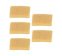 Jeanoko Gomme Adhésive Forte Puissance de Nettoyage Dissolvant de Résidus de Colle pour les Projets Scolaires, 22 Pièces Caoutchouc Naturel 7x5.1cm Découpe pour la Plupart des Artistes ou Artisans