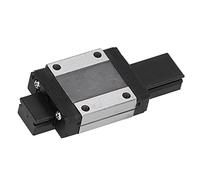 Jeanoko Guide Coulissant Linéaire Mini Guide de Rail Linéaire Précis pour les Projets de Bricolage Portant en Acier Hauteur de 10mm (MGN15C)
