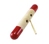 Jeanoko Instruments de Musique à Percussion pour Enfants - Outil D'éducation Préscolaire en Bois coloré avec Son Clair pour la Maternelle et Les Cours de Musique - Comprend 1 (Rouge)