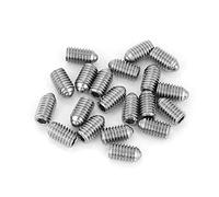 Jeanoko Jeu de Vis à Bille à Ressort en Acier Inoxydable M6 * 8/10/12/16/20/25, Filetage Hexagonal pour équipements et Outils Industriels, 20 Pièces (M6*10(20PCS))