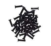Jeanoko Jeu de Vis à Tête Fraisée A2-70 Durables, 50 Pièces, pour Connexion et Réparation avec Tailles M4 pour Diverses Applications (Mch*16)