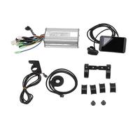 Jeanoko Kit de Conversion de Batterie au Lithium, Coque Métallique de Haute qualité, Contrôleur 25A pour Vélos électriques DIY 500W 750W