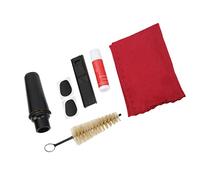 Jeanoko Kit D'embout de Saxophone Alto Embouts de Saxophone Standard Durables pour étudiants Débutants avec Brosse de Nettoyage et Coussinets Dentaires