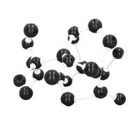 Jeanoko Kit éducatif de Modèle de Structure Cristalline Moléculaire en Plastique pour la Recherche Génétique en Cours de Biologie pour Les Enseignants et Les étudiants