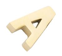 Jeanoko Lettre A DIY Pendentif Or Acier Inoxydable Alphabet pour la