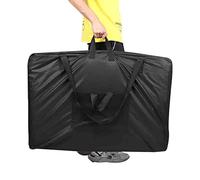 Jeanoko Mallette de Transport pour Table de Massage, Sac de Spa Portable 35,4 X 24,4 X 7,1 Pouces, Portable à L'épaule Noir pour la Plupart des Lits de Massage
