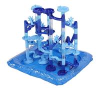 Jeanoko Marble Run Définit Le Kit de Bricolage de Glissière D'entonnoir de Jeu d'eau pour des Enfants, 75 Blocs de Construction et 30 Balles, Jouet éducatif Interactif