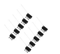 Jeanoko Micro-interrupteur Normalement Ouvert, Longue Broche, pour Boutons de Console de Jeu, Micro-interrupteur Fiable pour Commutateurs électroniques, 10 Pièces