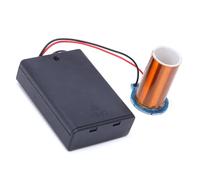 Jeanoko Mini Bobine, Beau Kit de Transmission Sûr sans Arc pour Les Expériences des étudiants, Matériau PVC, Kit de Bricolage (Produit Fini)