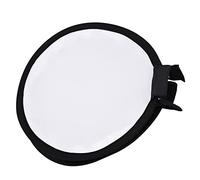Jeanoko Mini Boîte à Lumière Ronde Portable pour Plat de beauté pour | Lumière Douce, sans Ombre, Pliable, Léger, Diamètre de 11,8/15,8 Pouces, Ajustement Universel pour Flash