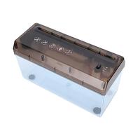 Jeanoko Mini Broyeur de Papier Compact USB, Dispositif de Déchiquetage pour la Maison, Le Bureau, L'étude, Léger et Durable, ABS 11.4x27.4x14.4cm