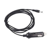 Jeanoko Mini Câble d'alimentation CC étanche IP68, 18awg, Transfert de Puissance Stable pour Caméras, Vidéosurveillance, écrans, 3 Mètres, Noir