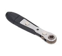 Jeanoko Mini Tournevis à Cliquet Portable 1/4 Po, clé à Cliquet Miniature à Tête Unique pour les Travaux D'entretien, Acier allié ABS Chrome Vanadium