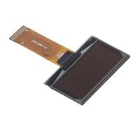 Jeanoko Module D'affichage LCD 1,54 Pouces, écran Numérique Clair pour Projet électronique de Bricolage Flexible, Résolution 128x64, 24 Broches (MRC128-1 Blanc)