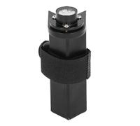 Jeanoko Outil Portable Réglable de Niveau à Tige en Aluminium pour Poteaux de 1 à 1,25", Bulle Horizontale pour Règle de Tour, pour les Travaux de Nivellement à la Maison et au Travail du Bois