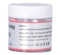 Jeanoko Pâte Thermique pour Processeur, Graisse Thermique Haute Performance Rose HY204 avec conductivité 4,0 W/m-k pour Dissipateur pour Processeur (10g)