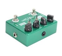 Jeanoko Pédale Overdrive pour Guitare électrique, Effet Classique avec Modes Boost, Vintage et FM pour Guitaristes, Alliage D'aluminium, 1 unité