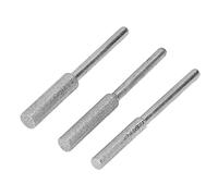 Jeanoko Pierre à Aiguiser pour Tronçonneuse, Ensemble de 30 Pièces pour un Affûtage Efficace des Tronçonneuses électriques et des Outils avec Tige de 3mm