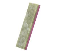 Jeanoko Pierre à Aiguiser Professionnelle pour Outils de Cuisine, Coupe-ciseaux, 10 000# 3000#, Pierre Naturelle, 10 Cm, Aiguisoir Portable Double Face pour Chefs Amateurs de Cuisine (Vert clair)