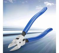 Jeanoko Pince Diagonale, Coupe-fil en Acier avec Poignée Ergonomique Confortable, Petit Corps pour Couper Divers Câbles