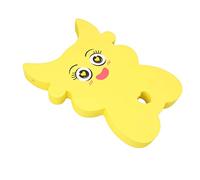 Jeanoko Planche de Natation en Forme de Vache Mignonne, Planche D'entraînement à la Natation pour Enfants, Aide à L'apprentissage en Matériau EVA pour Les Plaisirs d'été, Légère et Portable, 1 unité