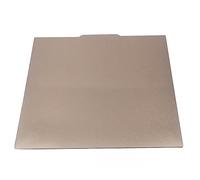 Jeanoko Plaque de Construction en Acier à Ressort PEI texturé Double Face pour Imprimante 3D CR10, Installation Facile pour PLA ABS PETG TPU, Construction Durable, 17,72 X 17,72 Pouces