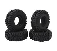 Jeanoko Pneu sur Chenilles RC, Roue de Remplacement en Caoutchouc de 115 Mm | Excellente traction, Caoutchouc durable, Installation facile, Compatible avec les modèles 1/10