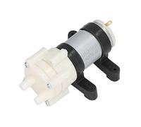 Jeanoko Pompe à Membrane Mini Pompe à Eau pour Aquarium et Utilisation en Laboratoire 12 V 4,8 W 1,8 L/min Décharge de 3 Mètres