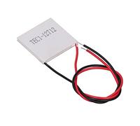 Jeanoko Puce de Refroidissement à Semi-conducteur TEC1 12712, Plaque de Refroidissement à Haute efficacité pour Les Projets de Bricolage avec Source d'alimentation DC12V