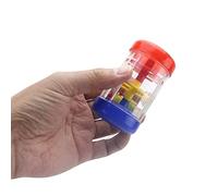 Jeanoko Rainmaker Bâton de Pluie Jouet pour L'éducation Musicale et Le Développement du Rythme pour Les Tout-Petits de 1 an et Plus Tube de Hochet en Plastique (1 rubrique)