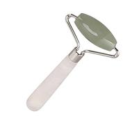 Jeanoko Rouleau de Jade fabriqué à la Main pour Raffermir la Peau, pour les Soins du Visage, Jade Magnifiquement Poli, 1 Pièce