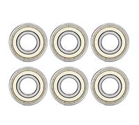 Jeanoko Roulement à Billes Radial à Gorge Profonde de Haute Précision pour Réducteur, Roulements à Rouleaux Miniatures Durables pour Machines Industrielles 10 Pièces